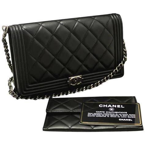 chanel classic woc vs boy woc|Chanel wallet on chain price.